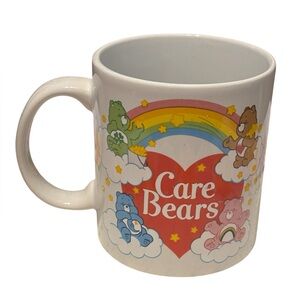 Care Bears Vintage Mug with Tenderheart, Bedtime, Cheer and Good Luck Bears